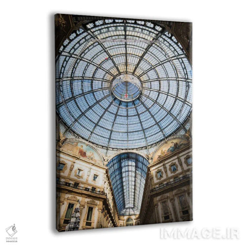 تابلو دکوراتیو Milan, Italy,گالری ویتوریو امانوئل دوم، میلان، ایتالیا اثر ماتئو کولومبو - نمای پرسپکتیو محصول