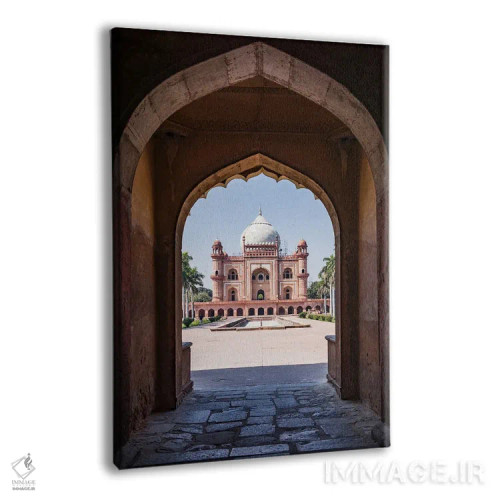 تابلو دکوراتیو New Delhi, India I,مقبره صفدرجنگ، دهلی نو، هند اثر ماتئو کولومبو - نمای پرسپکتیو محصول