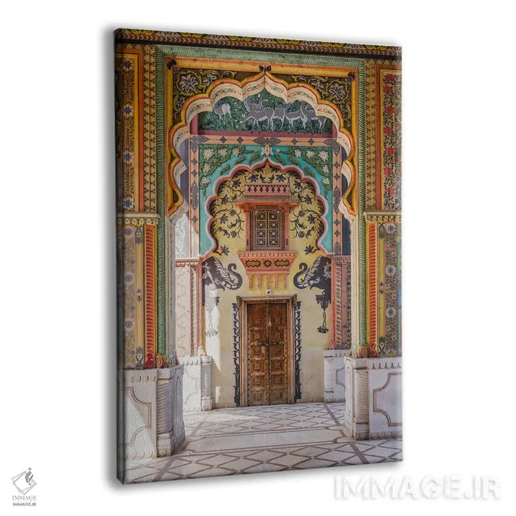 تابلو دکوراتیو Jaipur, Rajasthan, India,دروازه پاتریکا، جایپور، راجستان… اثر ماتئو کولومبو - نمای پرسپکتیو محصول