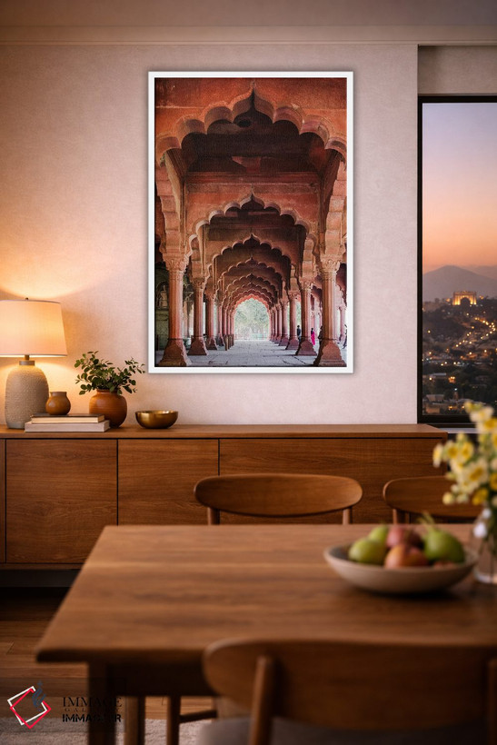 تابلو دکوراتیو Delhi, India II,طاق در قلعه سرخ، دهلی، هند اثر ماتئو کولومبو - D2W
