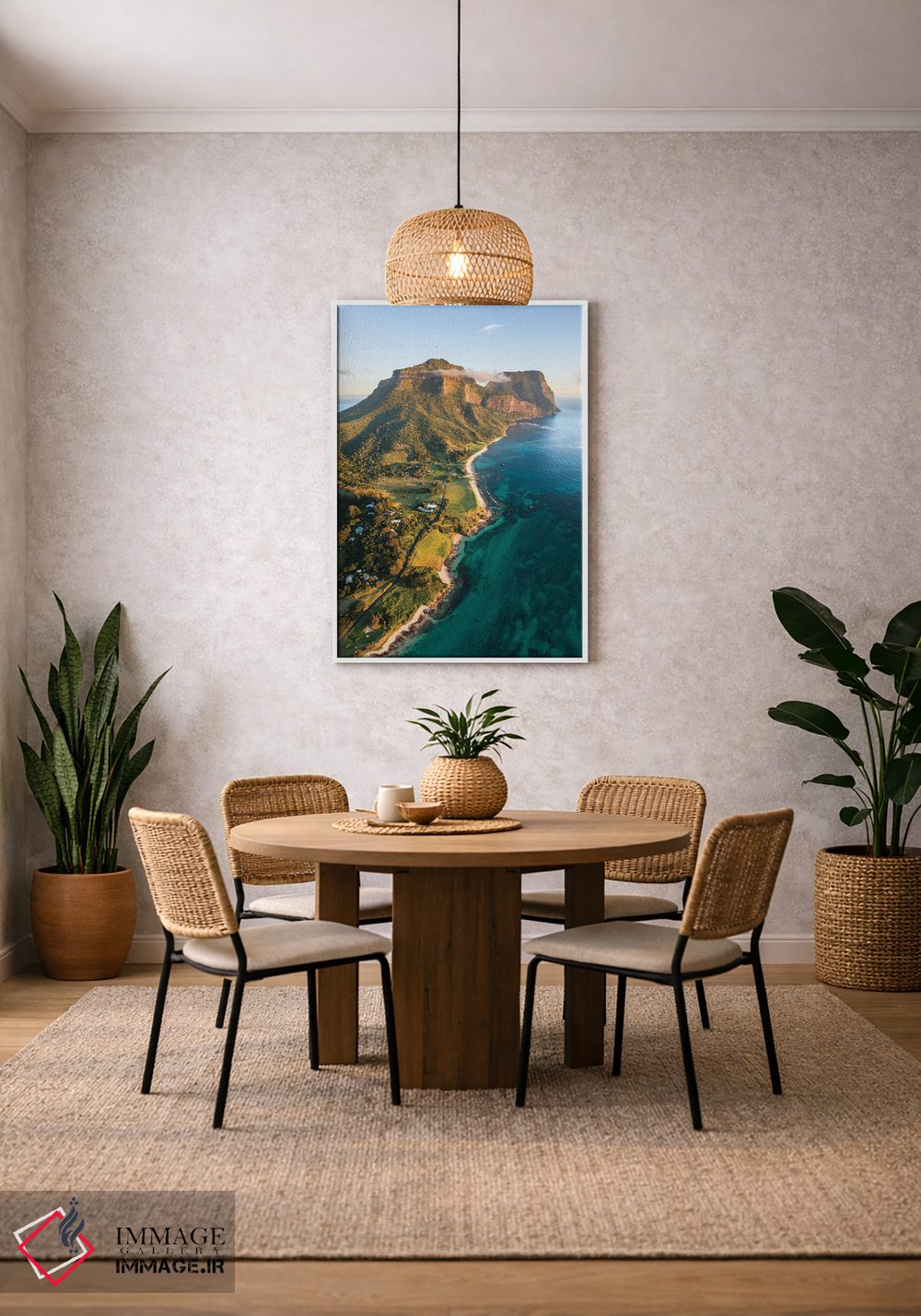 تابلو دکوراتیو Lord Howe Island, Australia,غروب آفتاب بر فراز ساحل، جزیر… اثر ماتئو کولومبو - D1W