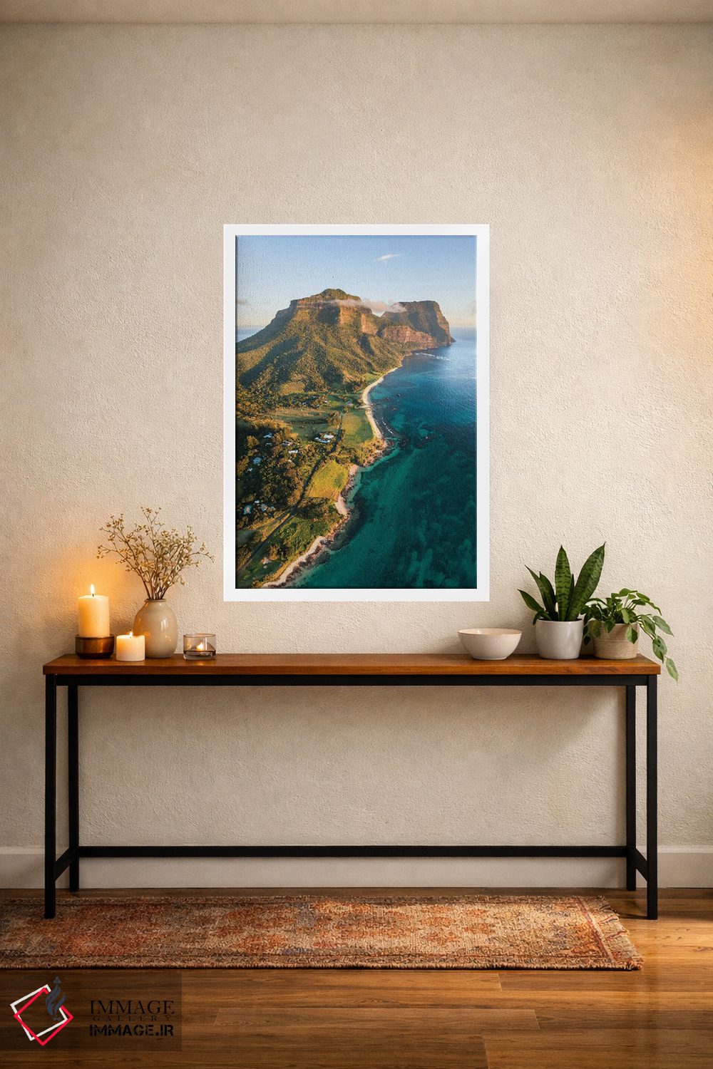تابلو دکوراتیو Lord Howe Island, Australia,غروب آفتاب بر فراز ساحل، جزیر… اثر ماتئو کولومبو - D3W