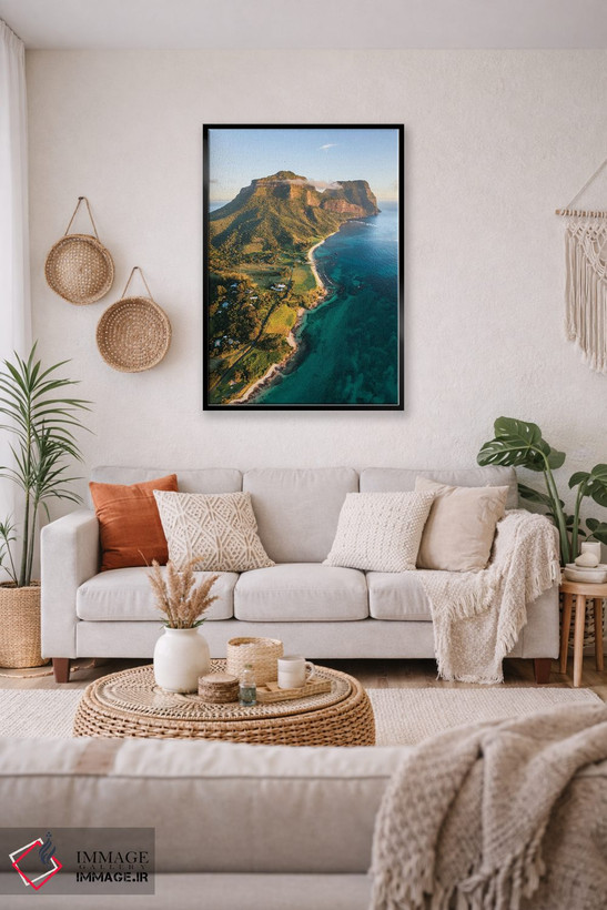 تابلو دکوراتیو Lord Howe Island, Australia,غروب آفتاب بر فراز ساحل، جزیر… اثر ماتئو کولومبو - D4B