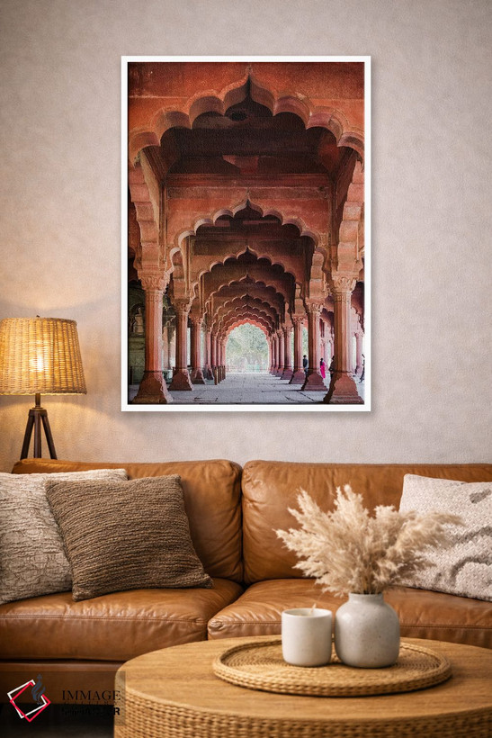 تابلو دکوراتیو Delhi, India II,طاق در قلعه سرخ، دهلی، هند اثر ماتئو کولومبو - D4W