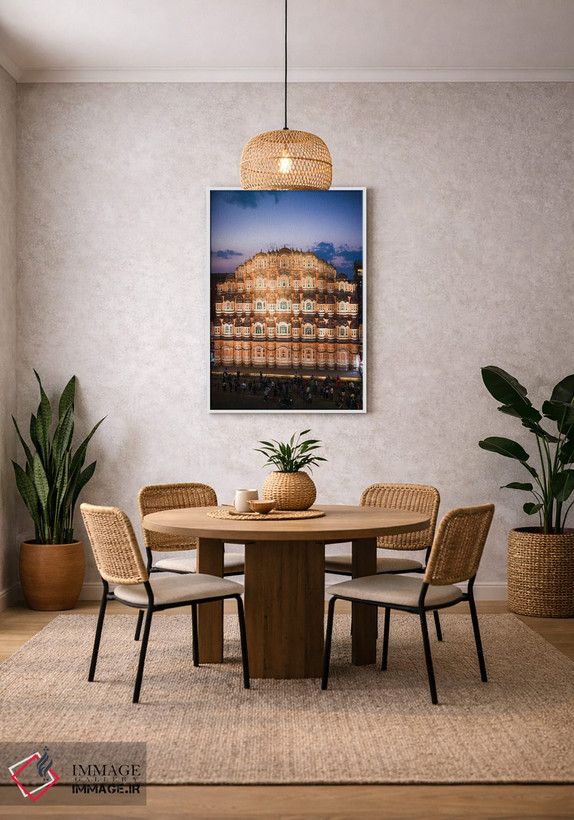 تابلو دکوراتیو Jaipur, Rajasthan, India III,کاخ بادها، جایپور، راجستان… اثر ماتئو کولومبو - D2W