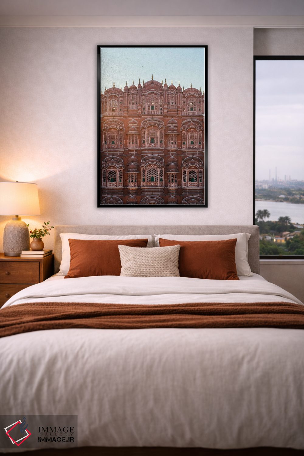 تابلو دکوراتیو Jaipur, Rajasthan, India II,کاخ بادها، جایپور، راجستان، ه… اثر ماتئو کولومبو - D4B