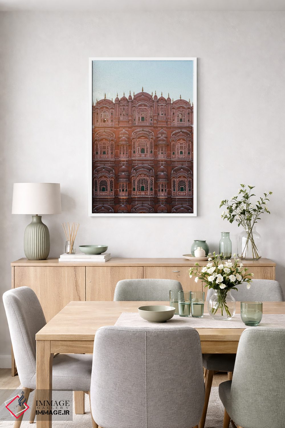 تابلو دکوراتیو Jaipur, Rajasthan, India II,کاخ بادها، جایپور، راجستان، ه… اثر ماتئو کولومبو - D6W