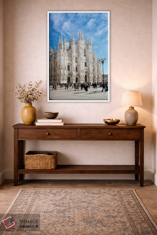 تابلو دکوراتیو Milan, Italy,میدان دل دوئومو، میلان، ایتالیا اثر ماتئو کولومبو - D2W