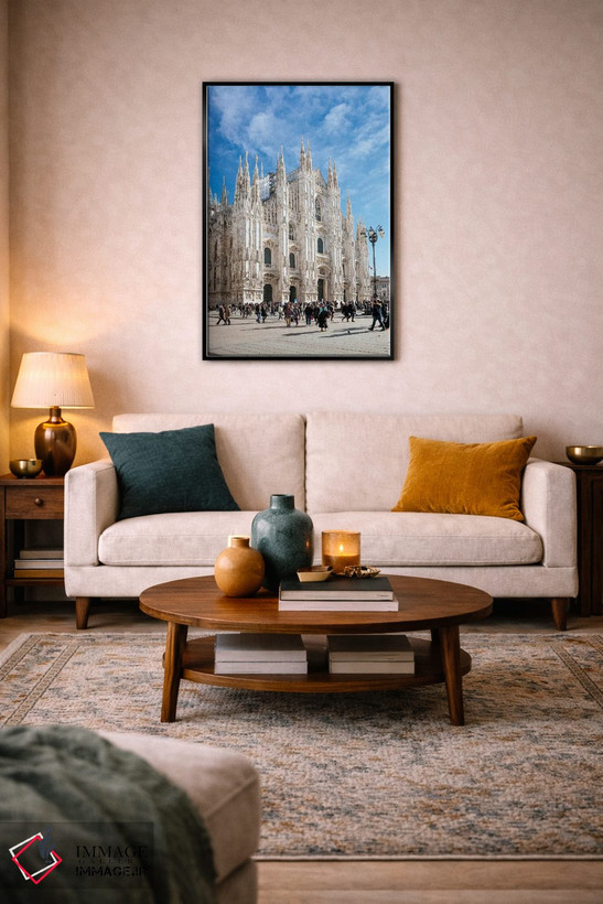 تابلو دکوراتیو Milan, Italy,میدان دل دوئومو، میلان، ایتالیا اثر ماتئو کولومبو - D4B