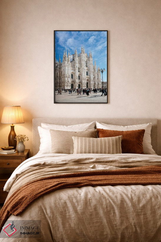 تابلو دکوراتیو Milan, Italy,میدان دل دوئومو، میلان، ایتالیا اثر ماتئو کولومبو - D5B