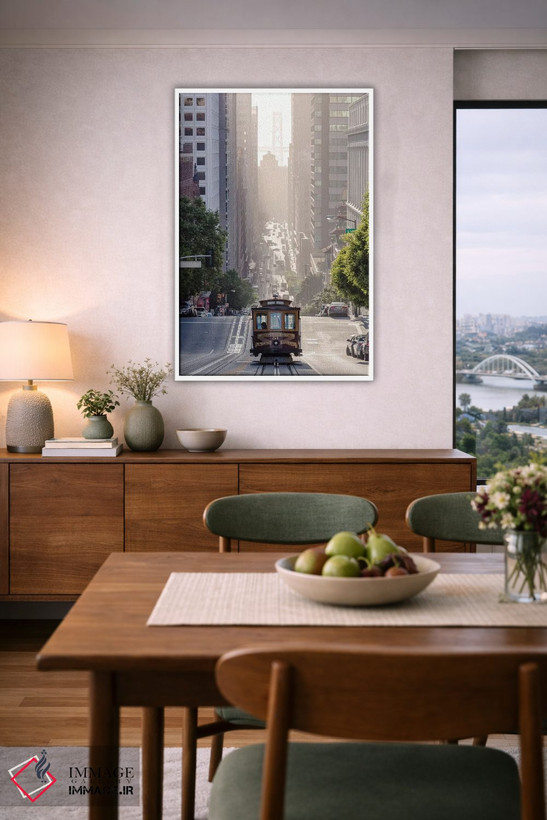 تابلو دکوراتیو San Francisco, California, USA,تله کابین، سانفرانسیسکو، ک… اثر ماتئو کولومبو - D6W