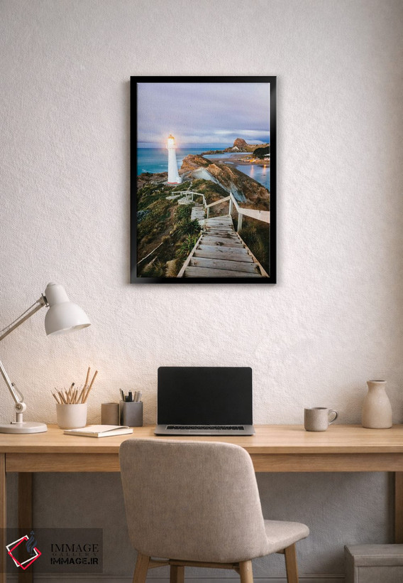 تابلو دکوراتیو Castlepoint, Wellington, North Island, New Zealand,فانوس… اثر ماتئو کولومبو - D1B