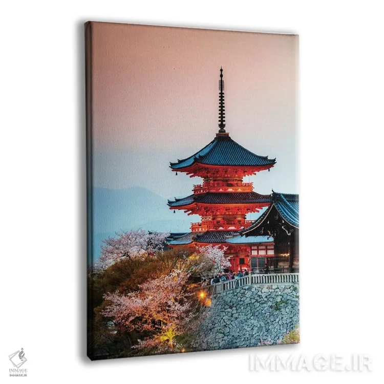 تابلو دکوراتیو Kyoto, Japan,معبد بودایی کیومیزو درا، کیوتو، ژاپن اثر ماتئو کولومبو - نمای پرسپکتیو محصول