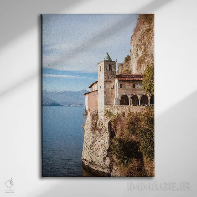 تابلو دکوراتیو Italy,دیر سانتا کاترینا دل ساسو، ایتالیا اثر ماتئو کولومبو - نمای روبهرو روی دیوار
