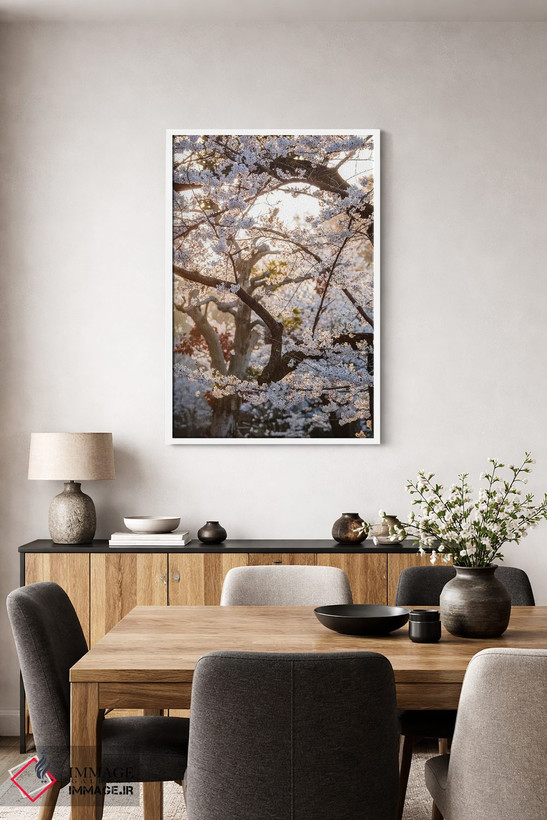 تابلو دکوراتیو Tokyo, Japan,درخت گیلاس، توکیو، ژاپن اثر ماتئو کولومبو - D3W