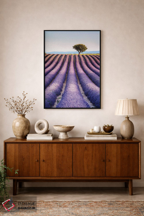 تابلو دکوراتیو Provence I,مزرعه اسطوخودوس، پروانس I اثر ماتئو کولومبو - D2B
