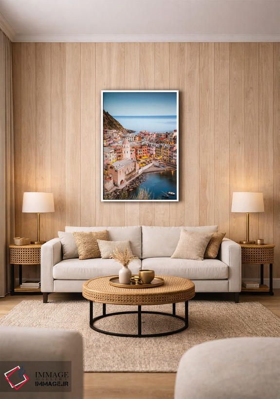 تابلو دکوراتیو Cinque Terre, Italy II,ورنتزا، چینکو تره، ایتالیا II اثر ماتئو کولومبو - D1W