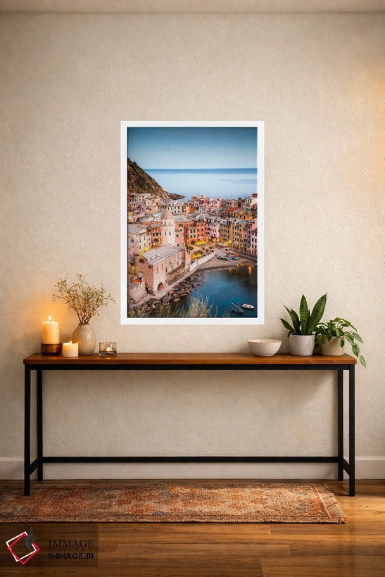 تابلو دکوراتیو Cinque Terre, Italy II,ورنتزا، چینکو تره، ایتالیا II اثر ماتئو کولومبو - D2W