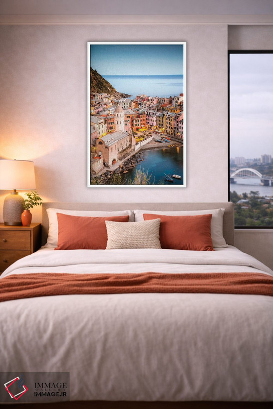 تابلو دکوراتیو Cinque Terre, Italy II,ورنتزا، چینکو تره، ایتالیا II اثر ماتئو کولومبو - D3W
