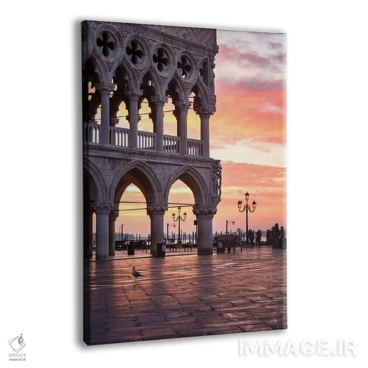 تابلو دکوراتیو Venice I,کاخ داژ، ونیز I اثر ماتئو کولومبو - نمای پرسپکتیو محصول