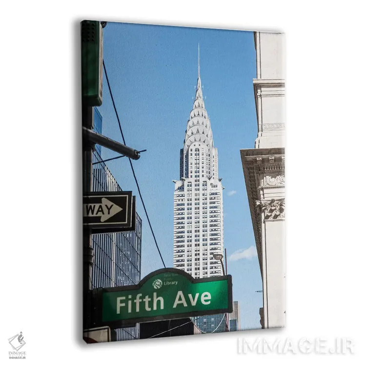 تابلو دکوراتیو New York City,ساختمان کرایسلر، نیویورک اثر ماتئو کولومبو - نمای پرسپکتیو محصول