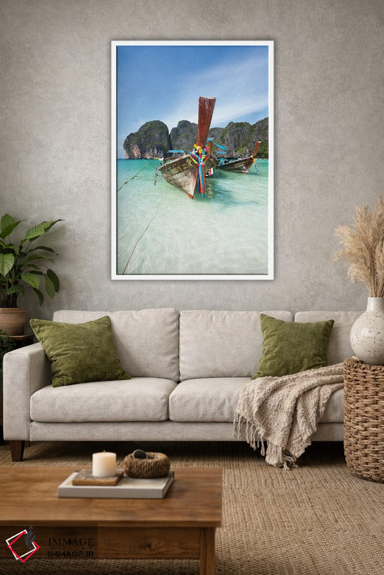تابلو دکوراتیو Phi Phi, Thailand II,خلیج مایا، فی فی، تایلند II اثر ماتئو کولومبو - D1W
