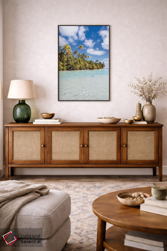 تابلو دکوراتیو Cook Islands II,جزیره وان فوت، جزایر کوک II اثر ماتئو کولومبو - D2B