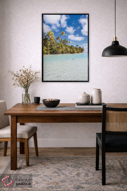 تابلو دکوراتیو Cook Islands II,جزیره وان فوت، جزایر کوک II اثر ماتئو کولومبو - D3B