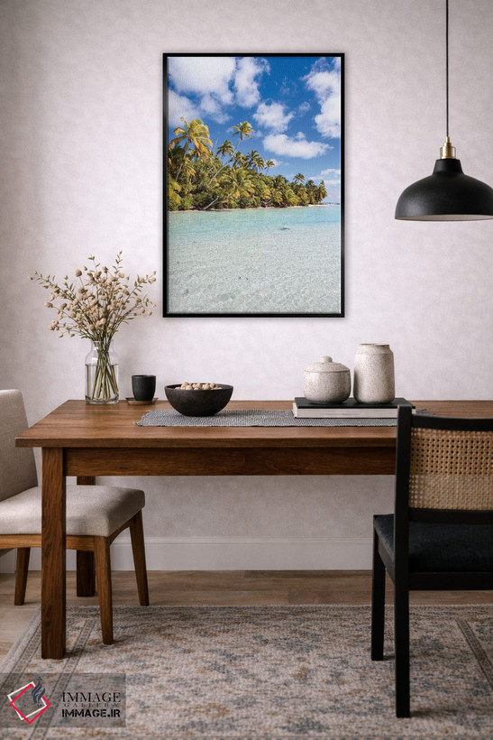 تابلو دکوراتیو Cook Islands II,جزیره وان فوت، جزایر کوک II اثر ماتئو کولومبو - D3B