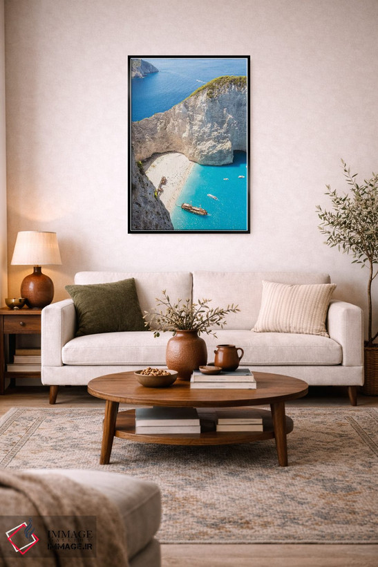 تابلو دکوراتیو Zakynthos, Greece,ساحل کشتی شکسته، زاکینتوس، یونان اثر ماتئو کولومبو - D4B