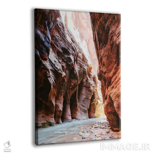 تابلو دکوراتیو Zion I,راه تنگ زایان I اثر ماتئو کولومبو - نمای پرسپکتیو محصول