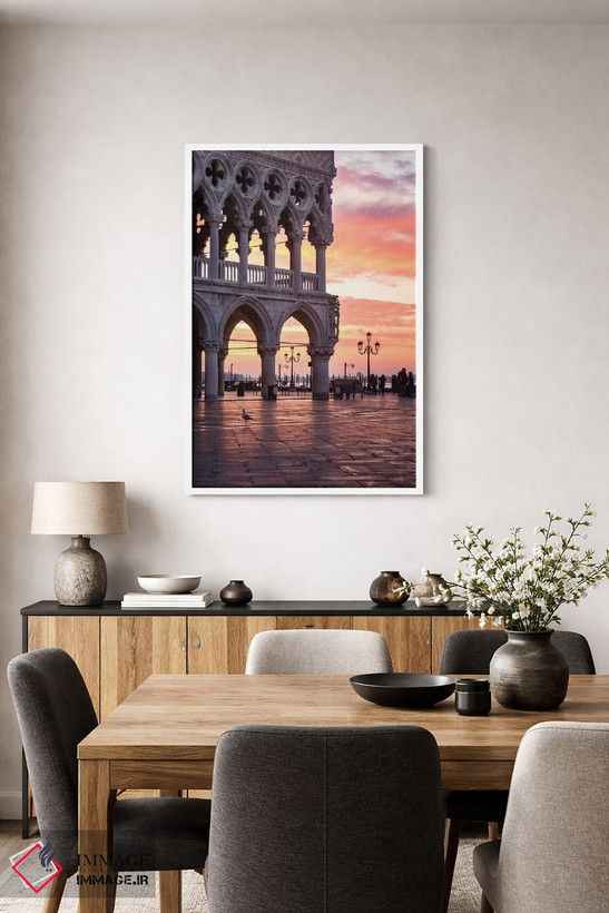 تابلو دکوراتیو Venice I,کاخ داژ، ونیز I اثر ماتئو کولومبو - D3W