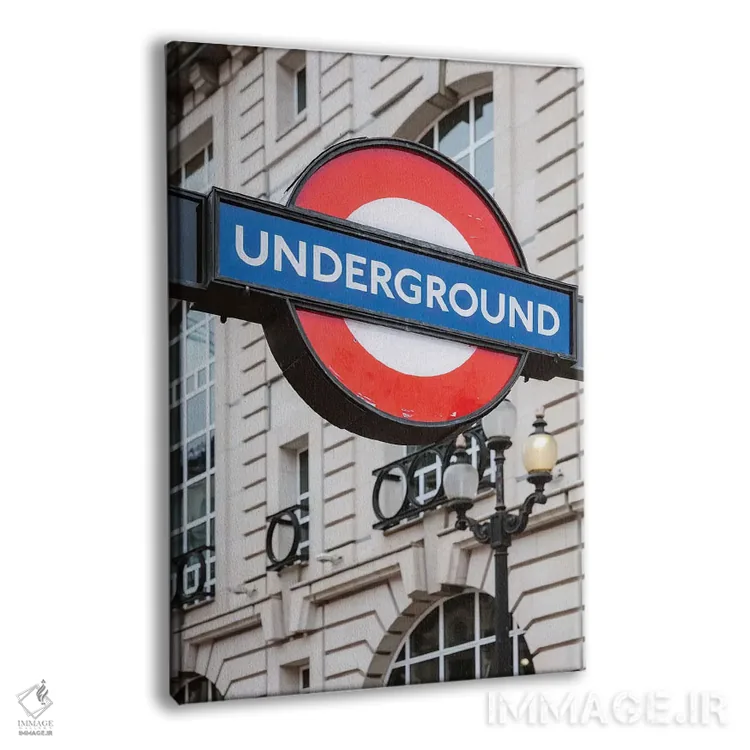 تابلو دکوراتیو London, UK,مترو لندن، انگلیس اثر ماتئو کولومبو - نمای پرسپکتیو محصول