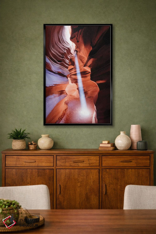 تابلو دکوراتیو The Crack, Antelope Canyon, Navajo Nation, Arizona, USA,پ… اثر ماتئو کولومبو - D3B
