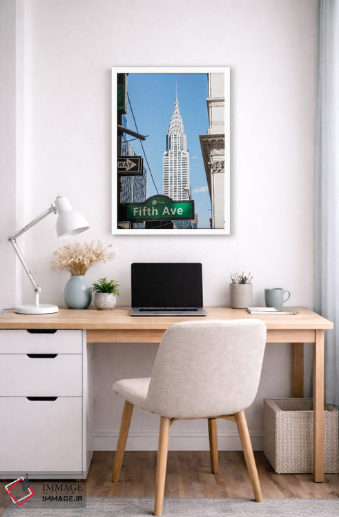 تابلو دکوراتیو New York City,ساختمان کرایسلر، نیویورک اثر ماتئو کولومبو - D5W