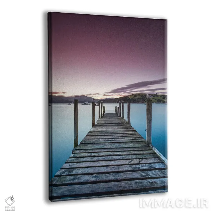 تابلو دکوراتیو Akaroa Harbour, Akaroa, Banks Peninsula, Canterbury, Sout… اثر ماتئو کولومبو - نمای پرسپکتیو محصول