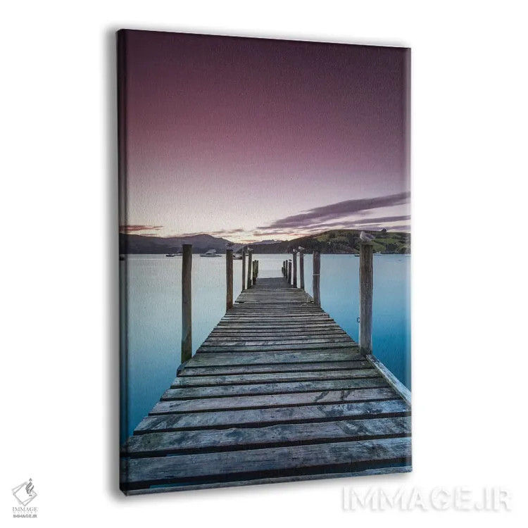 تابلو دکوراتیو Akaroa Harbour, Akaroa, Banks Peninsula, Canterbury, Sout… اثر ماتئو کولومبو - نمای پرسپکتیو محصول
