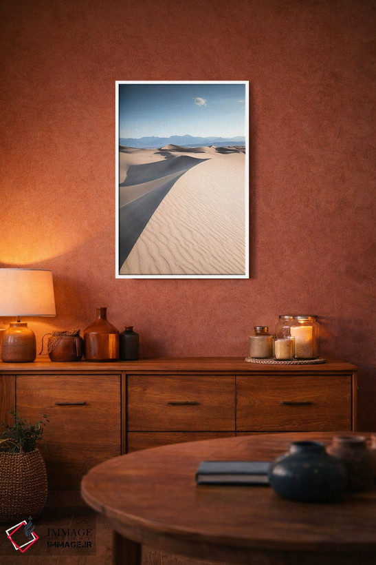 تابلو دکوراتیو Death Valley II,تل ماسه های مسکیت فلت، دره مرگ II اثر ماتئو کولومبو - D2W