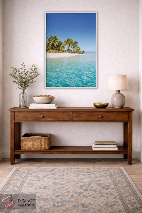 تابلو دکوراتیو Aitutaki, Cook Islands,جزیره وان فوت، آیتوتاکی، جزایر کوک اثر ماتئو کولومبو - D2W