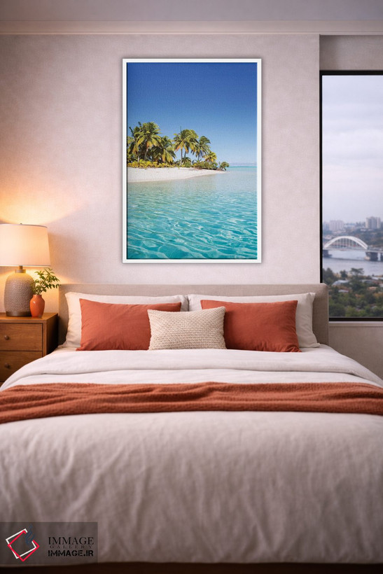 تابلو دکوراتیو Aitutaki, Cook Islands,جزیره وان فوت، آیتوتاکی، جزایر کوک اثر ماتئو کولومبو - D3W