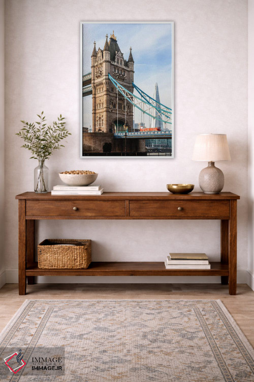 تابلو دکوراتیو London, UK II,پل تاور، لندن، انگلیس II اثر ماتئو کولومبو - D3W