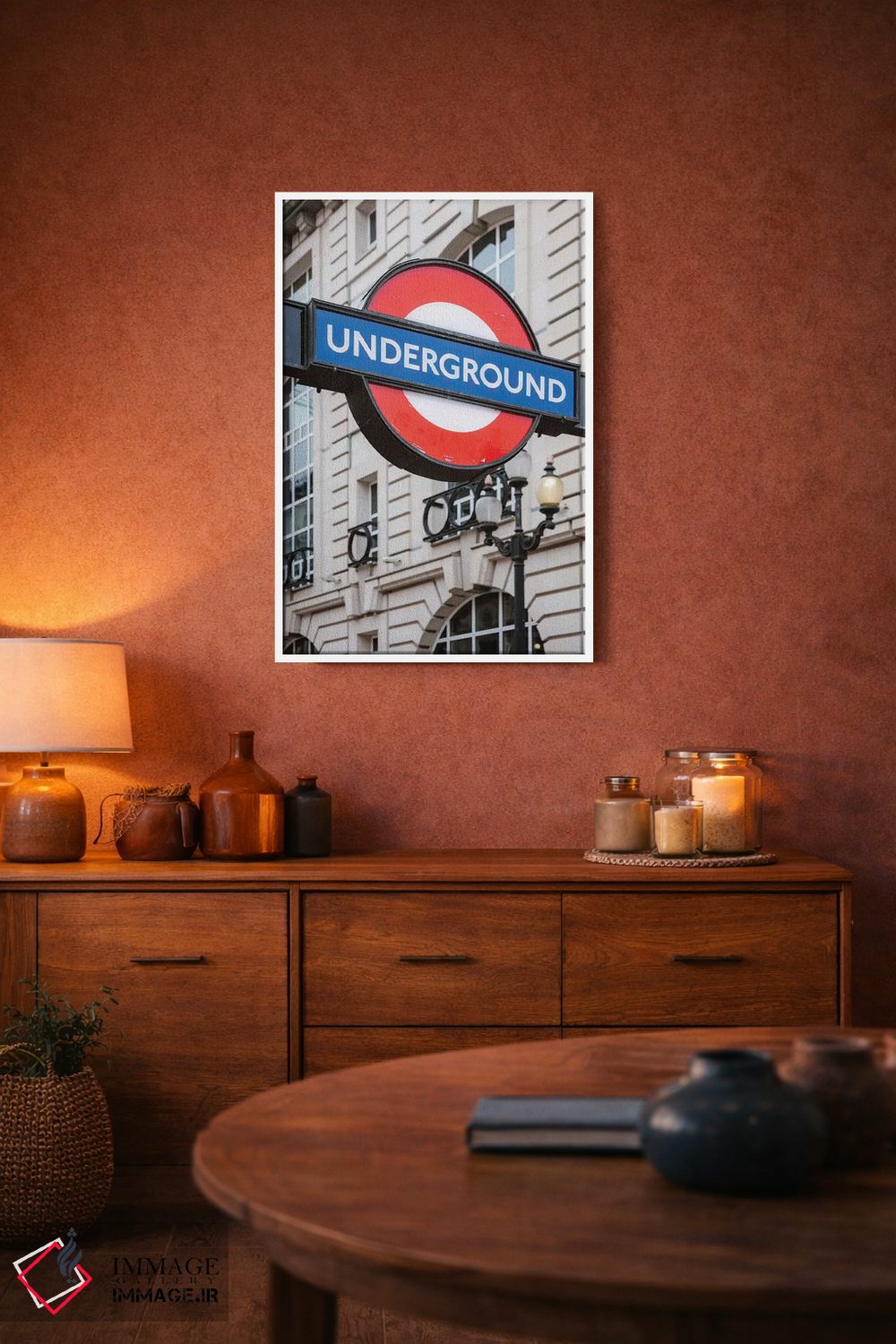 تابلو دکوراتیو London, UK,مترو لندن، انگلیس اثر ماتئو کولومبو - D3W