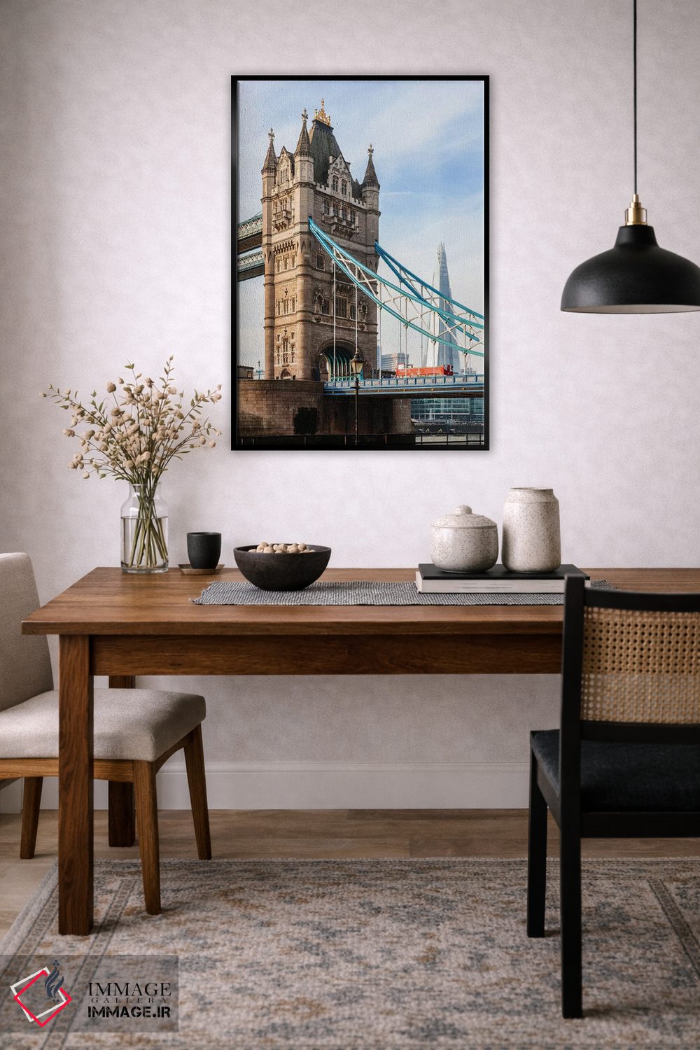 تابلو دکوراتیو London, UK II,پل تاور، لندن، انگلیس II اثر ماتئو کولومبو - D5B