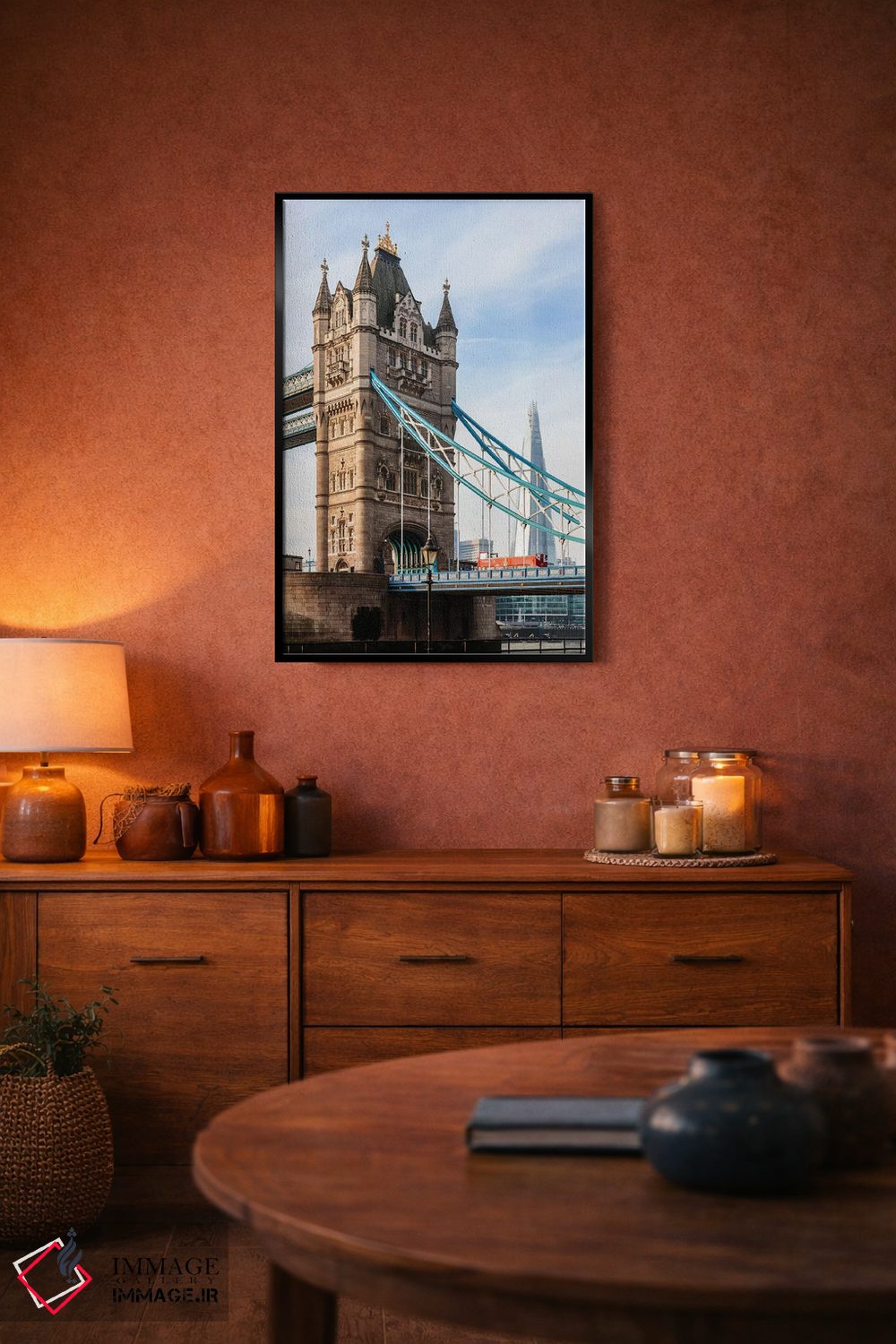 تابلو دکوراتیو London, UK II,پل تاور، لندن، انگلیس II اثر ماتئو کولومبو - D6B
