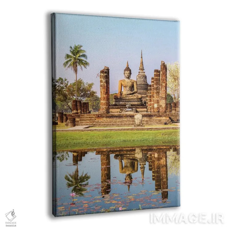 تابلو دکوراتیو Wat Mahathat, Sukhothai Historical Park, Kingdom Of Thail… اثر ماتئو کولومبو - نمای پرسپکتیو محصول