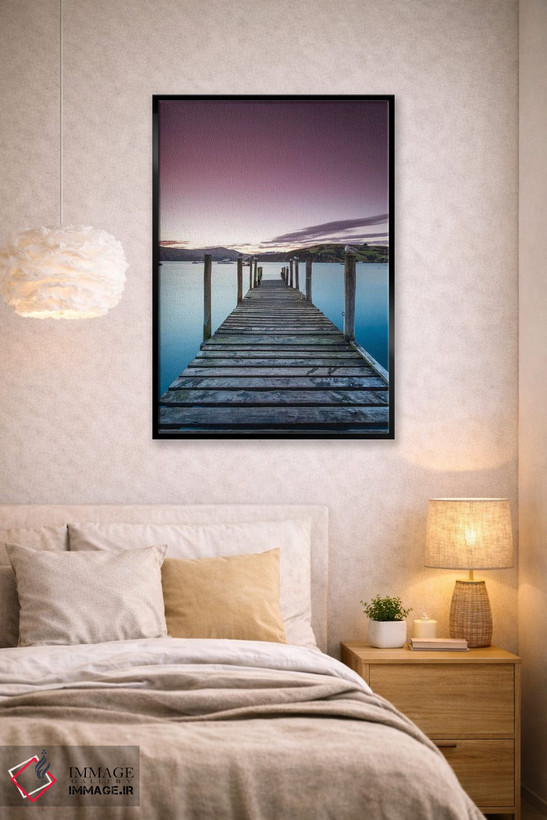 تابلو دکوراتیو Akaroa Harbour, Akaroa, Banks Peninsula, Canterbury, Sout… اثر ماتئو کولومبو - D2B