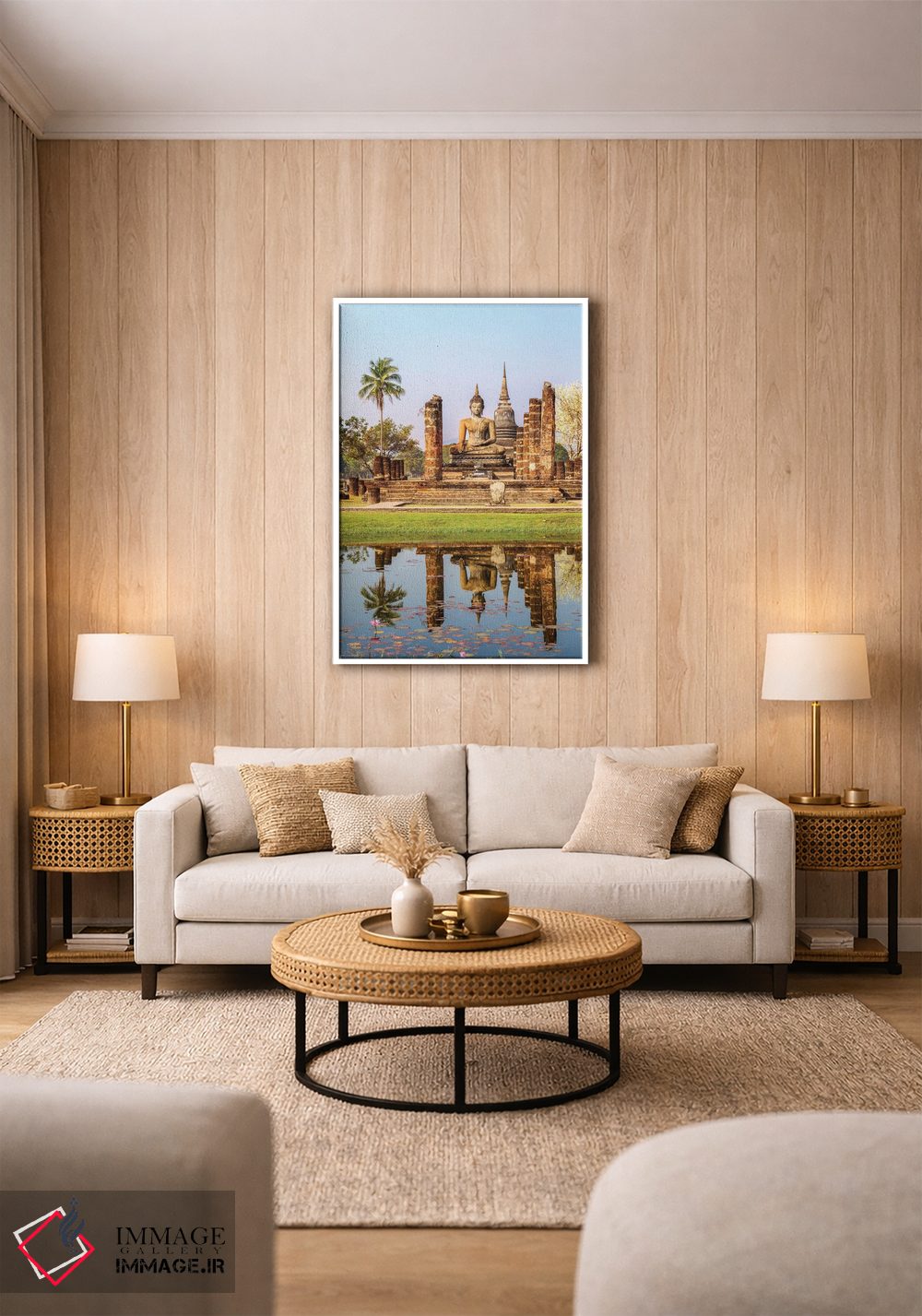 تابلو دکوراتیو Wat Mahathat, Sukhothai Historical Park, Kingdom Of Thail… اثر ماتئو کولومبو - D1W