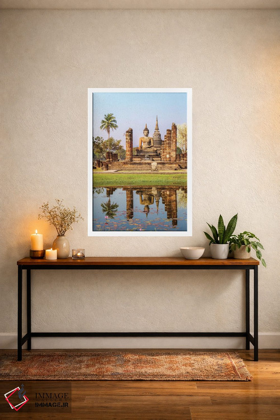 تابلو دکوراتیو Wat Mahathat, Sukhothai Historical Park, Kingdom Of Thail… اثر ماتئو کولومبو - D3W