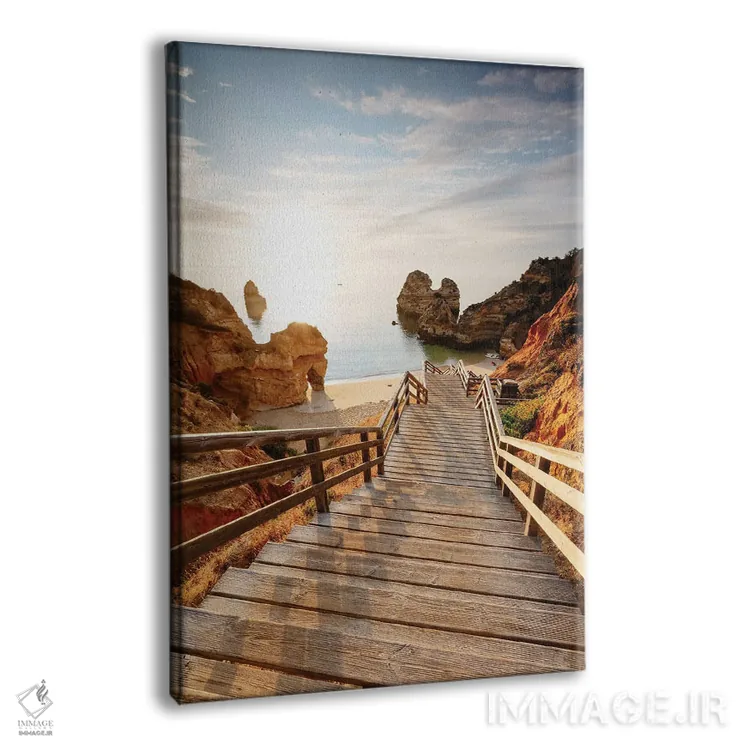 تابلو دکوراتیو بیا بریم ساحل II اثر ماتئو کولومبو - نمای پرسپکتیو محصول