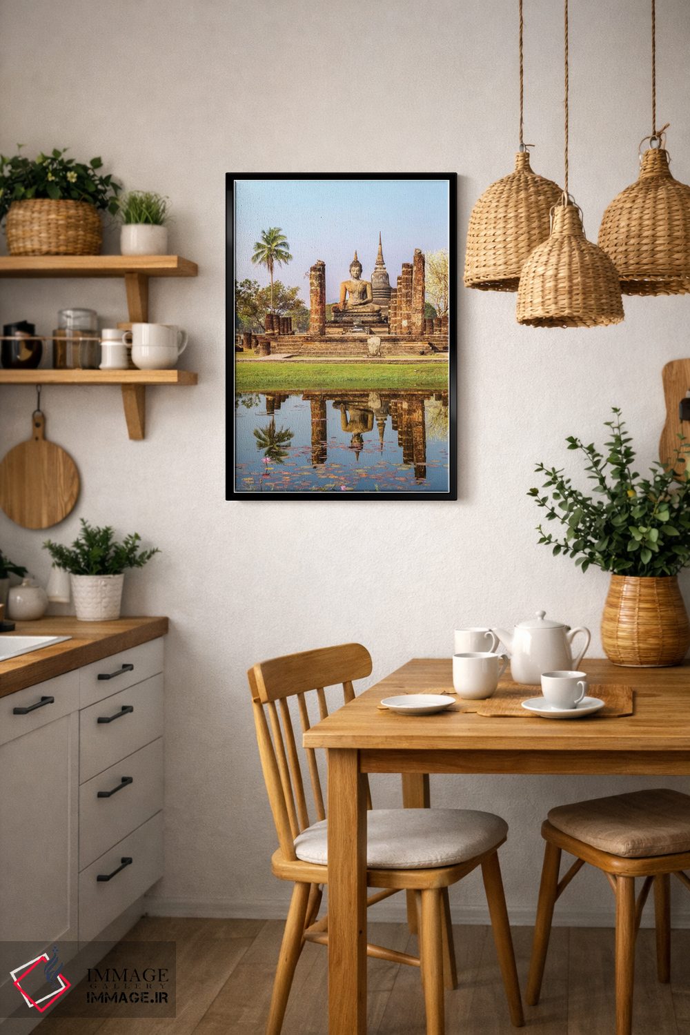 تابلو دکوراتیو Wat Mahathat, Sukhothai Historical Park, Kingdom Of Thail… اثر ماتئو کولومبو - D6B